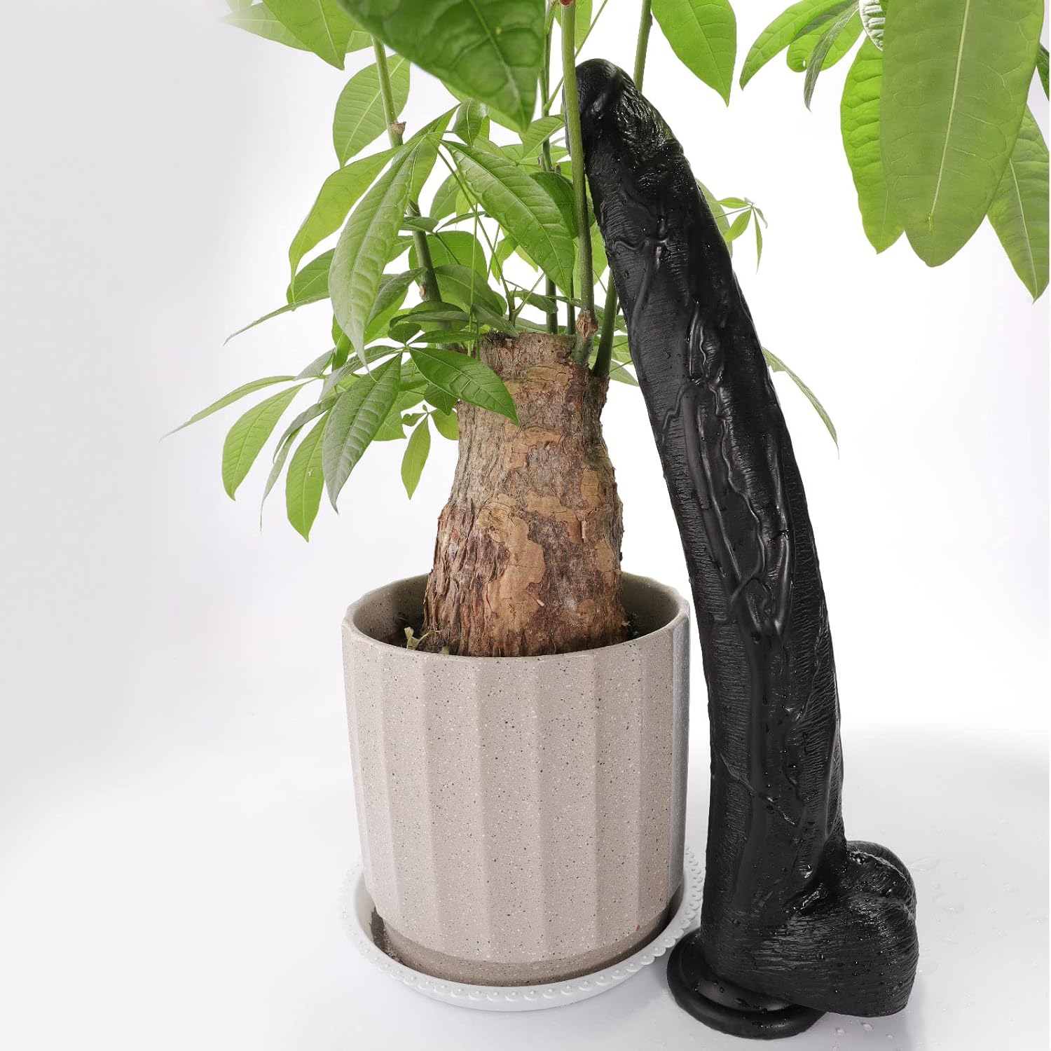 Realistic Dildos Feels Like Skin, Monster Dildo 17.5" Black Big Dildo with Suction Cup for Hands-Free Play, Big Horse Dildo Giant Anal Toy for Men, Body-Safe Material and Adult Sex Toys for Women