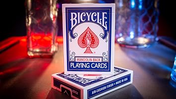 GT Speedreader Marked Deck Standard Version (Bicycle 809 Mandolin Blue) Plus Online Effect