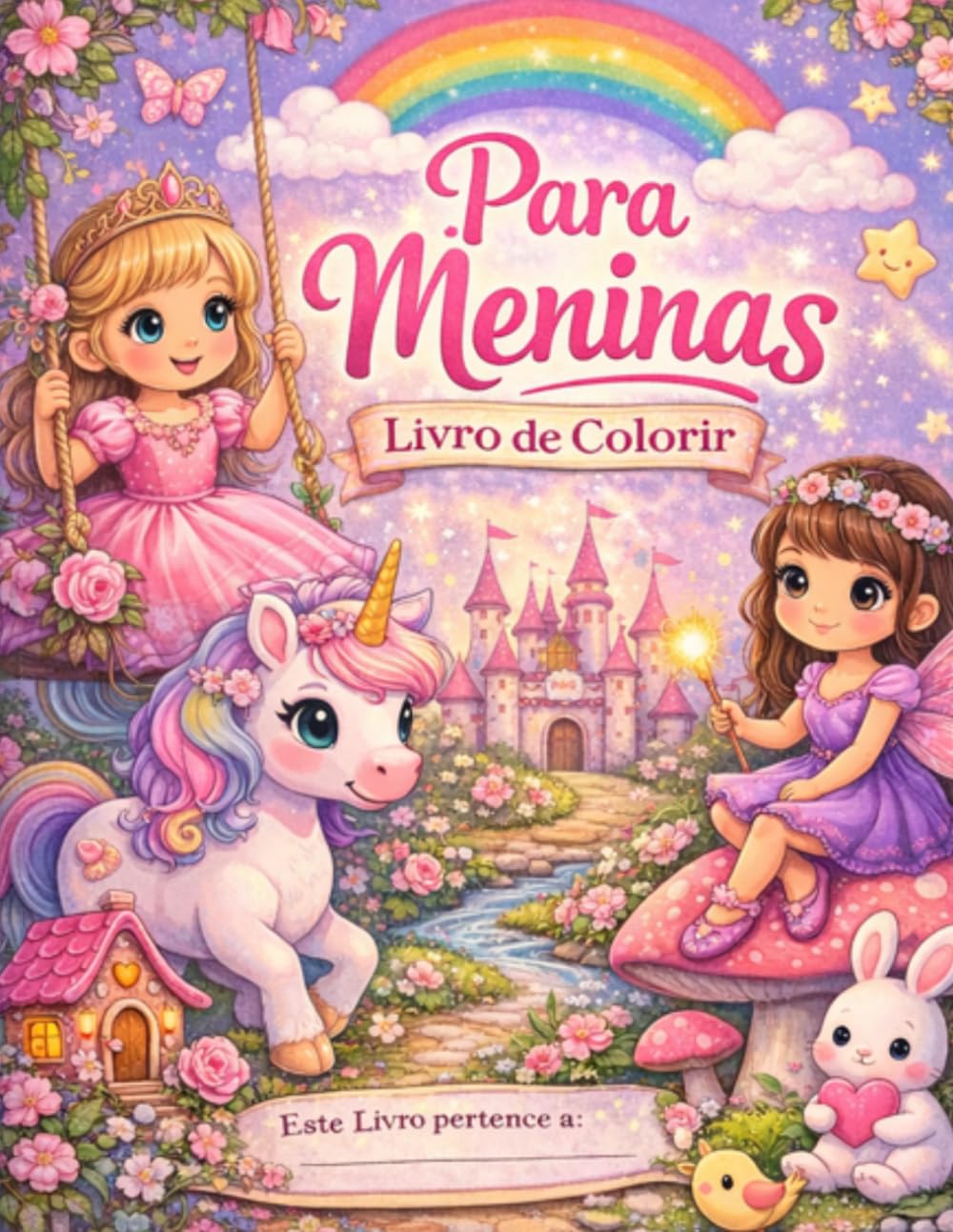 Livro de Colorir Para Meninas