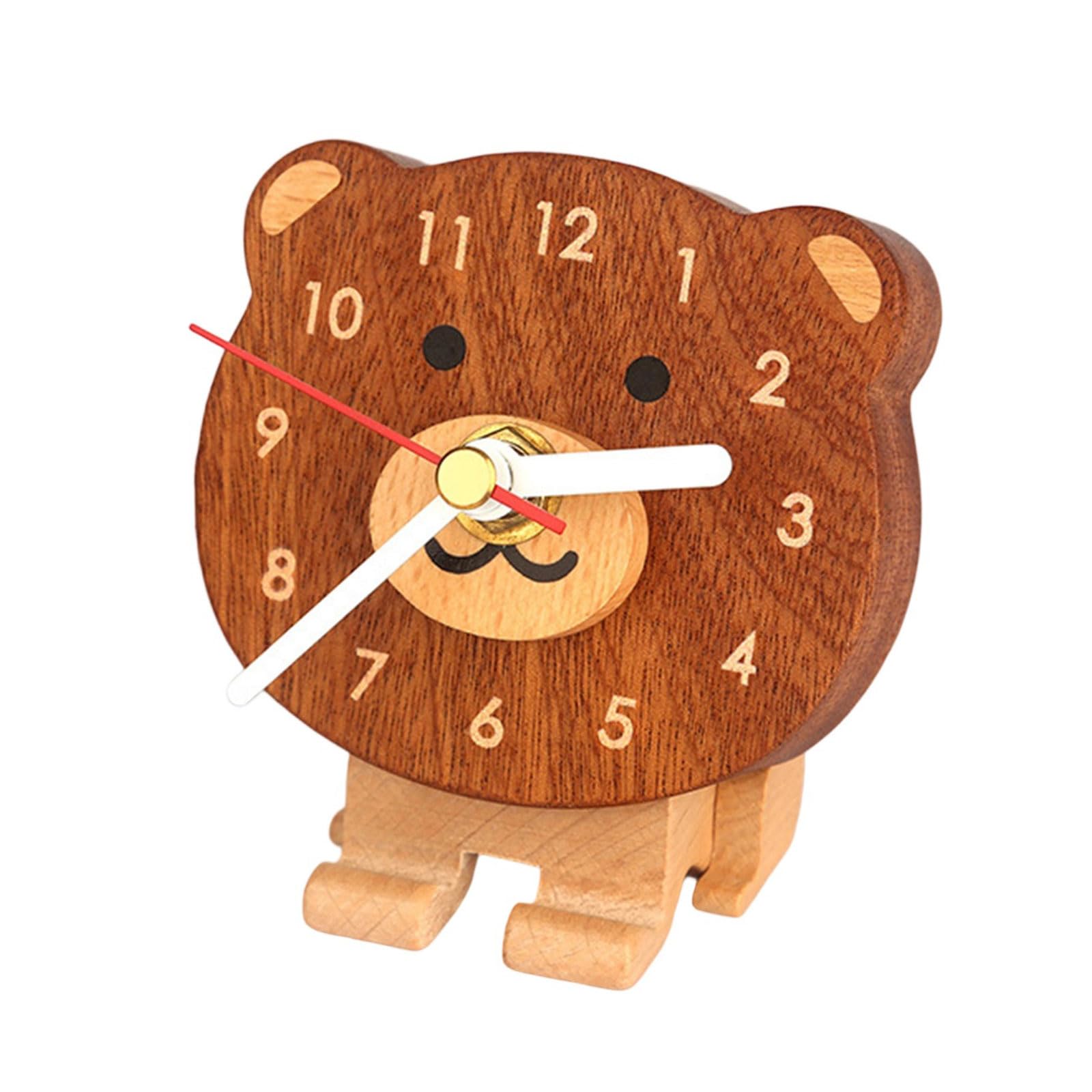 Funcionamiento silencioso en Reloj Despertador Creativo Infantil