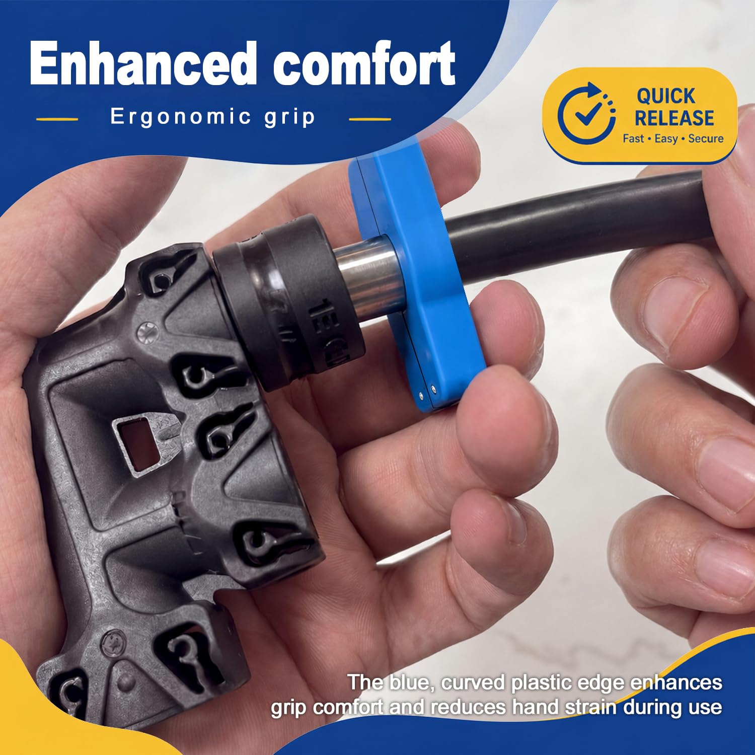 Ensemble d'outils de démontage de tuyau d'air en acier inoxydable pour Volvo Renault Mack Trucks 6-16 mm à dégagement rapide 88800414 JD006 Série 6 tailles d'inserts