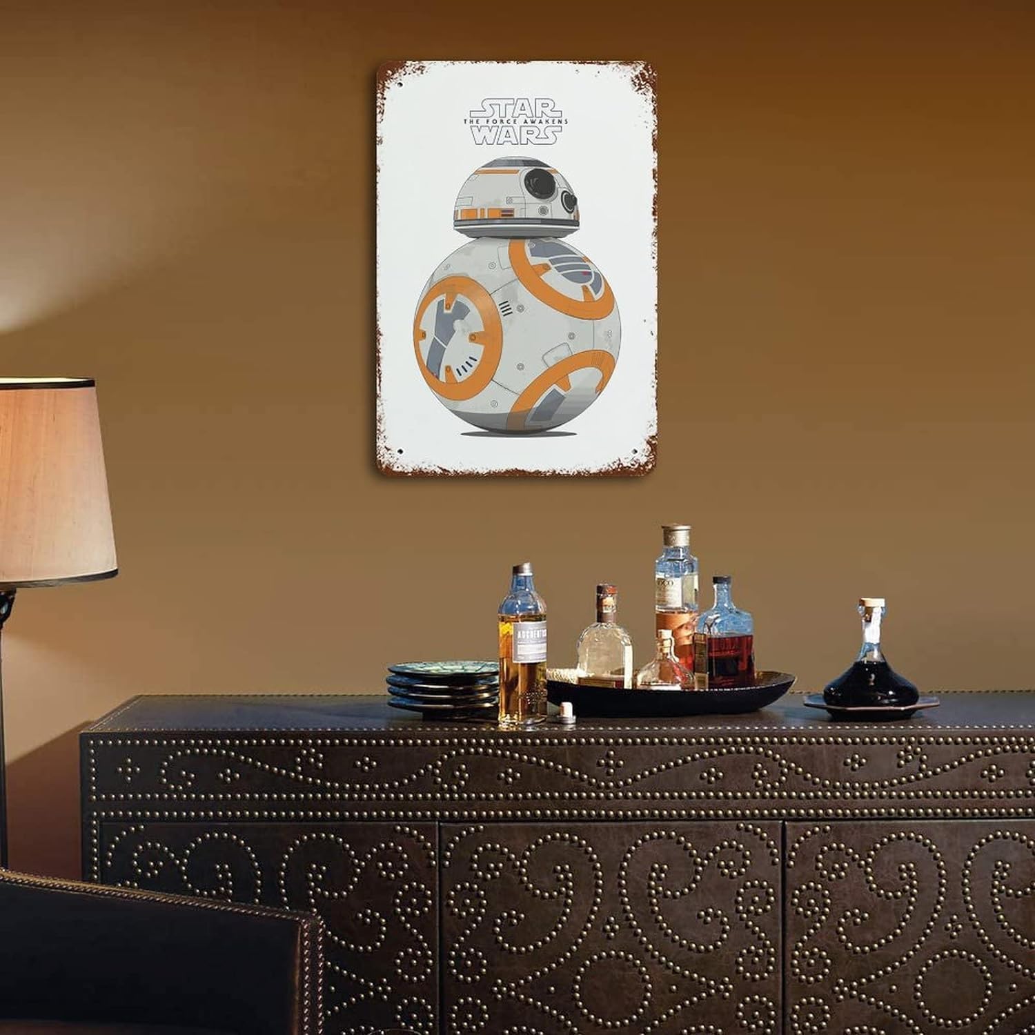 スターウォーズ看板 Amazon.co.jp: スターウォーズ Banksy バンクシー ブリキの看板