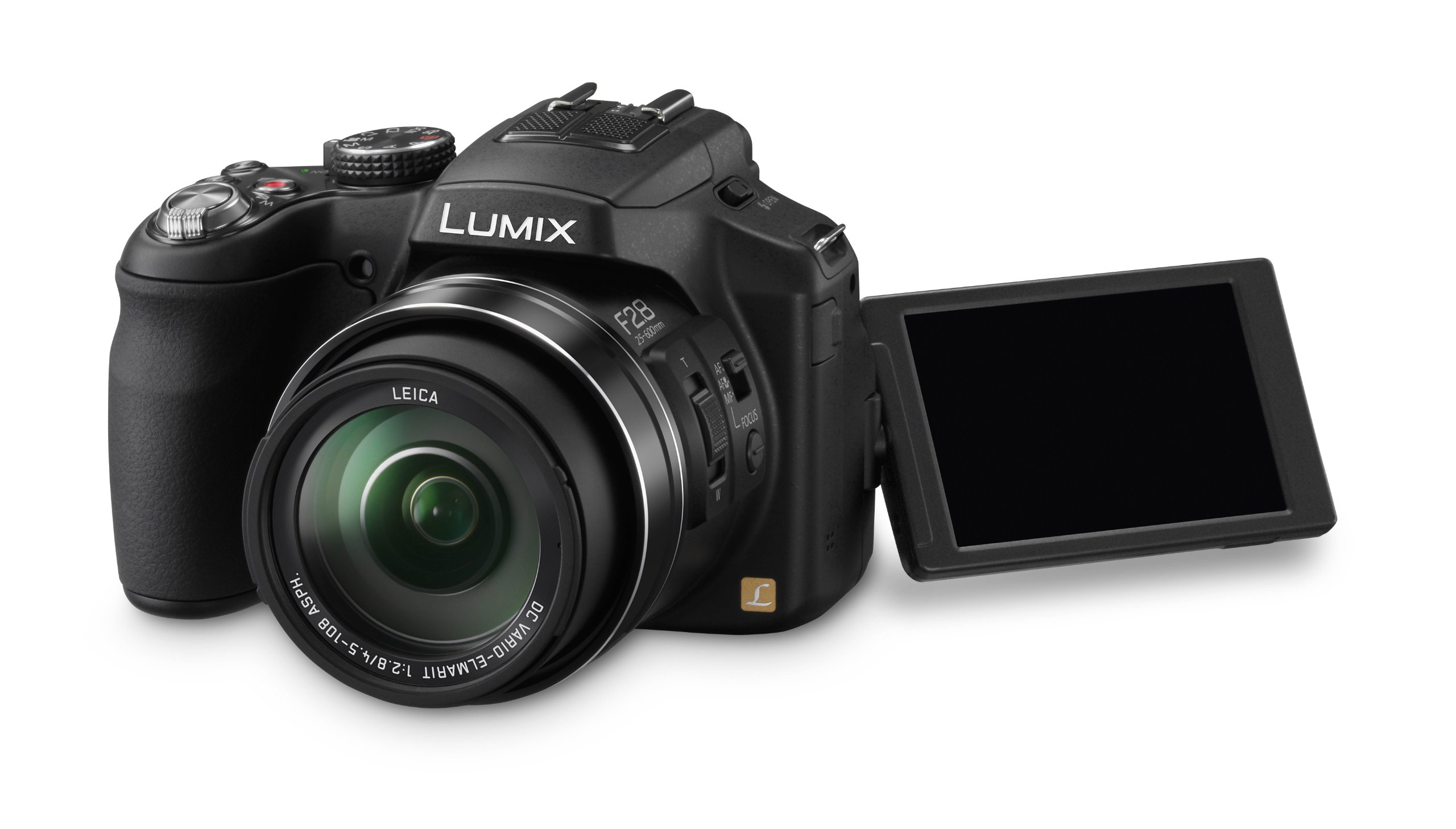 Panasonic DMC-FZ200EG9 Fotocamera Digitale Bridge da 12.1 MP, Schermo LCD 3", Obiettivo Leica DC 24x Full HD, Sequenza a 12 fps, Light Speed AF, Nero