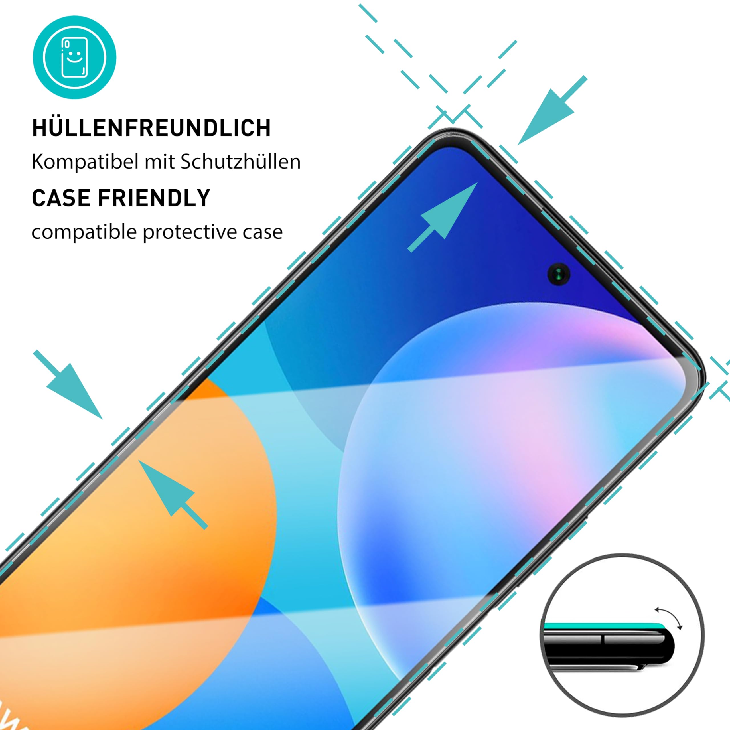 Smartect Schutzglas Für Huawei P Smart 2019 – 3 Stück, 9H Härte, Blasenfrei & Kratzfest