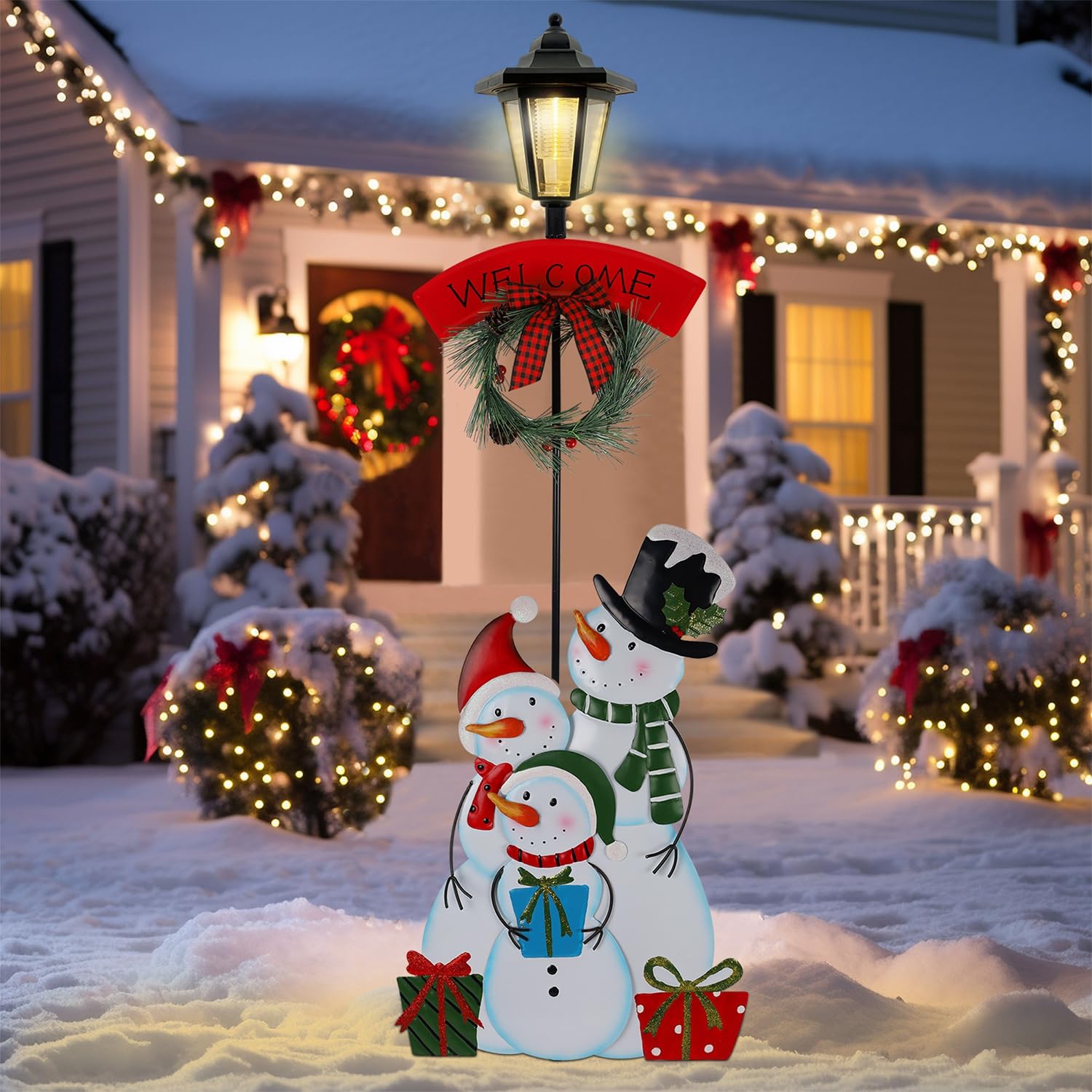 Snapklik.com : Juegoal Christmas Outdoor Decorations, 52 Inch Solar