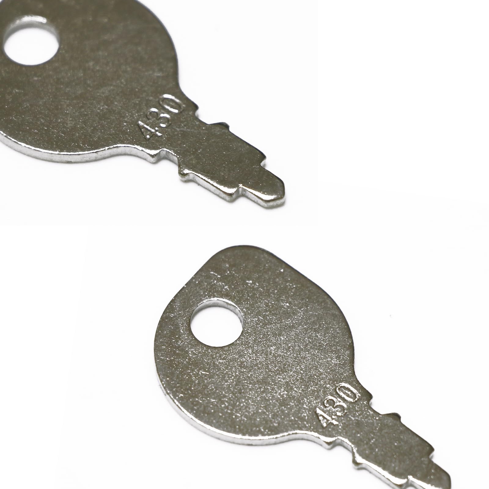 430 691959 Rasenmäher-Schlüssel, Ersatz für Rasenmäher, Aufsitzrasenmäher, 8 Stück, universeller Rasenmäherschlüssel, kompatibel mit B&S, JD, MTD, T oro, Exm ark Rasenmäher mit I ndak Schaltern