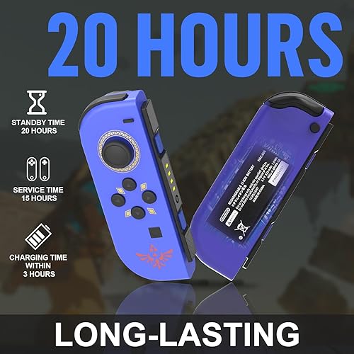 Miniatura 2 de AUGEX Switch Controllers, Upgraded Switch Controller for NS Game, LR Wireless Controller Compatible with Nintendo Switch, Switch Controller with