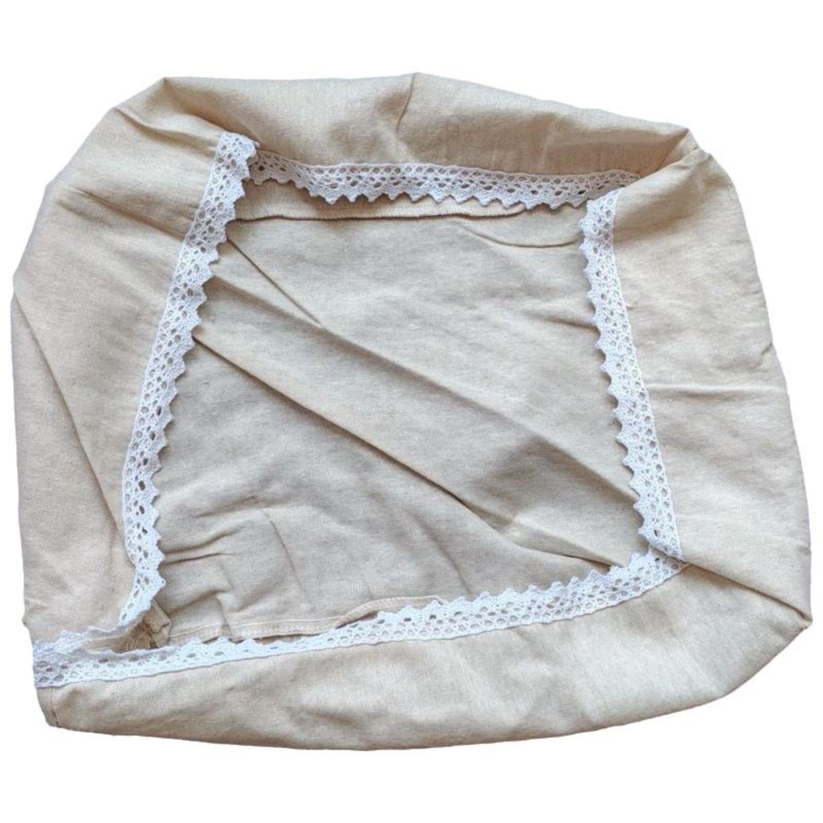 Removable Liner, Storage Basket Organizer, sturdy, Easy to Clean, adaptable 40x31x19cm Solid Color Linen-picture-17