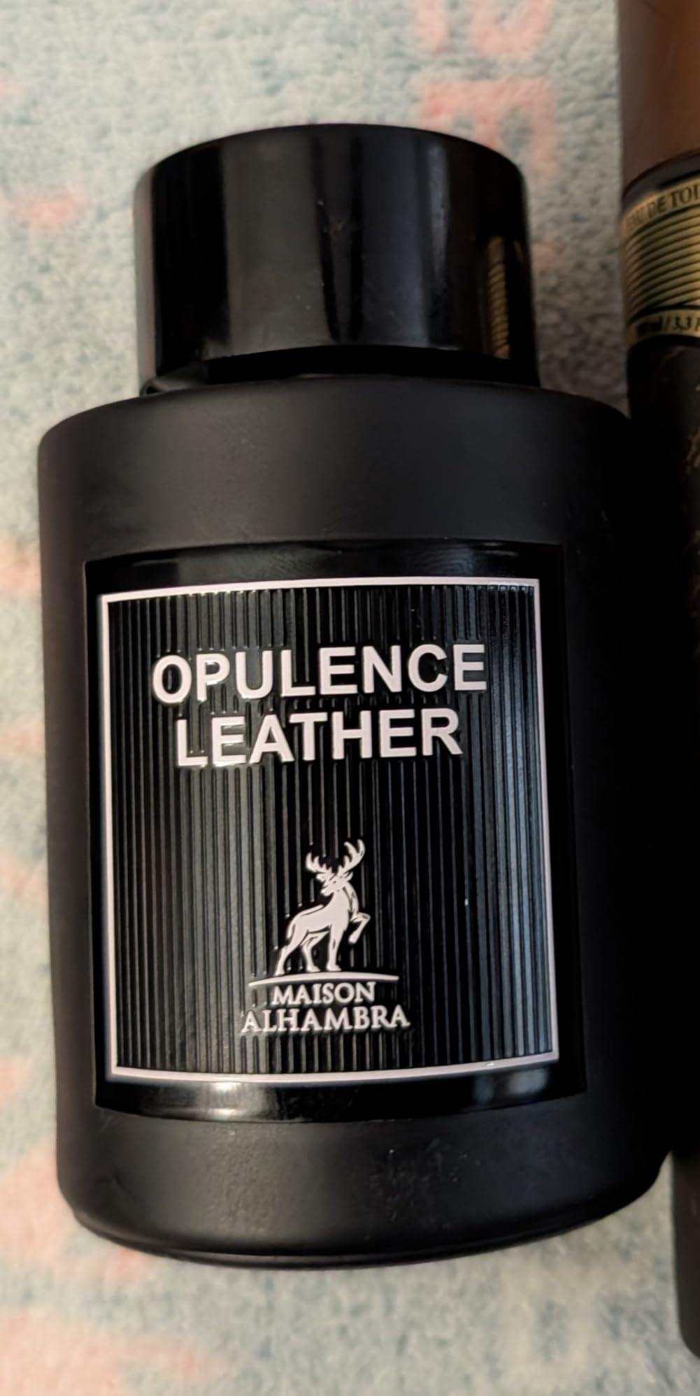 Maison Alhambra Opulence Leather for Men Eau de Parfum Spray, 3.4 Ounce / 100 ml