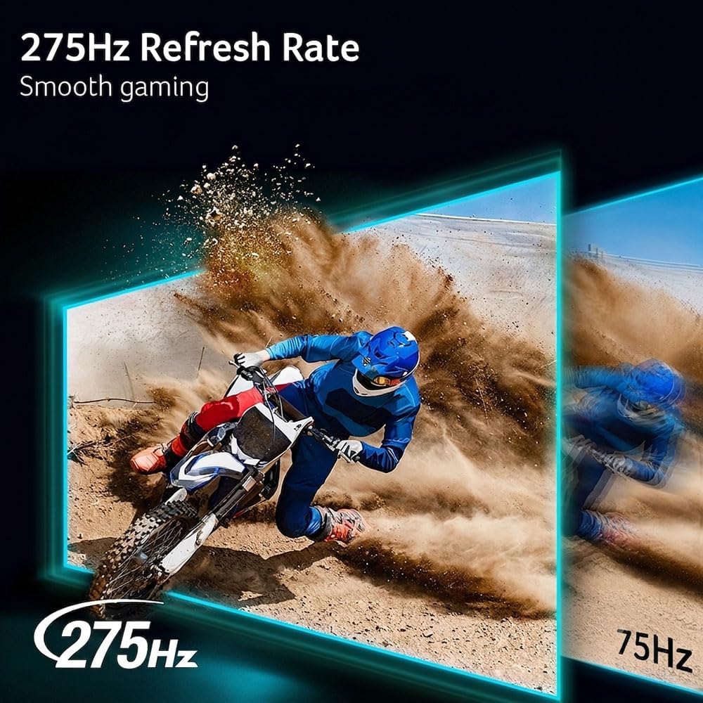 Acer Nitro 27" WQHD 275Hz IPS ZeroFrame Gaming Monitor | KG271U Z2bmiipx | AMD FreeSync Premium, 0.5ms Response, 90% DCI-P3 Color, Ultra-Smooth Performance with 1x DisplayPort 1.4 & 2x HDMI 2.0 Ports 4 71DUZPVGI3L. AC SL1000