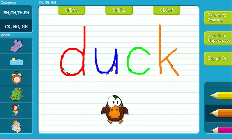 Phonics Write & Play - Third Grade - App on Amazon Appstore