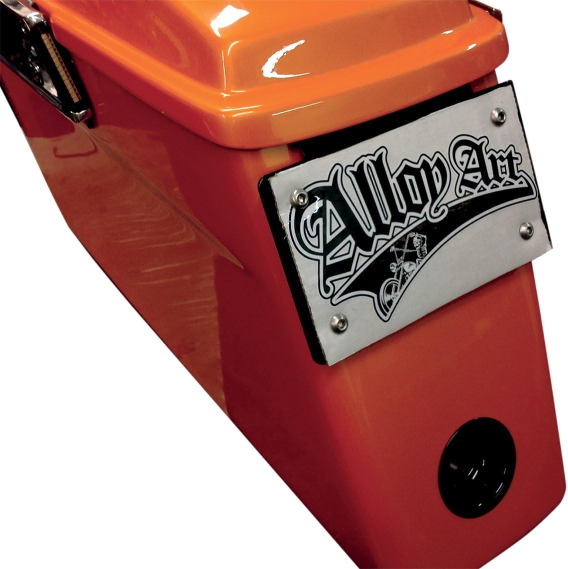 Black License Plate Mount LD-1