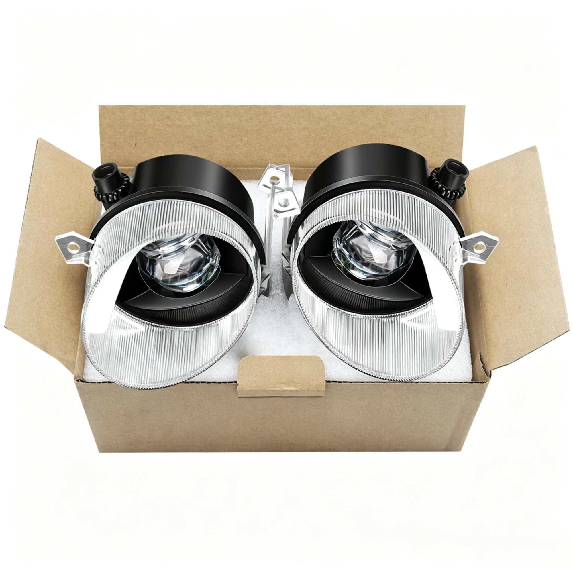 Faro Delantero Lámpara Antiniebla Lente LED Coche 30W 8000LM Montaje Luz Antiniebla Canbus Para Benz Para Sprinter W907 W910 2019 2020 2021 2022 2023 Faros Antiniebla