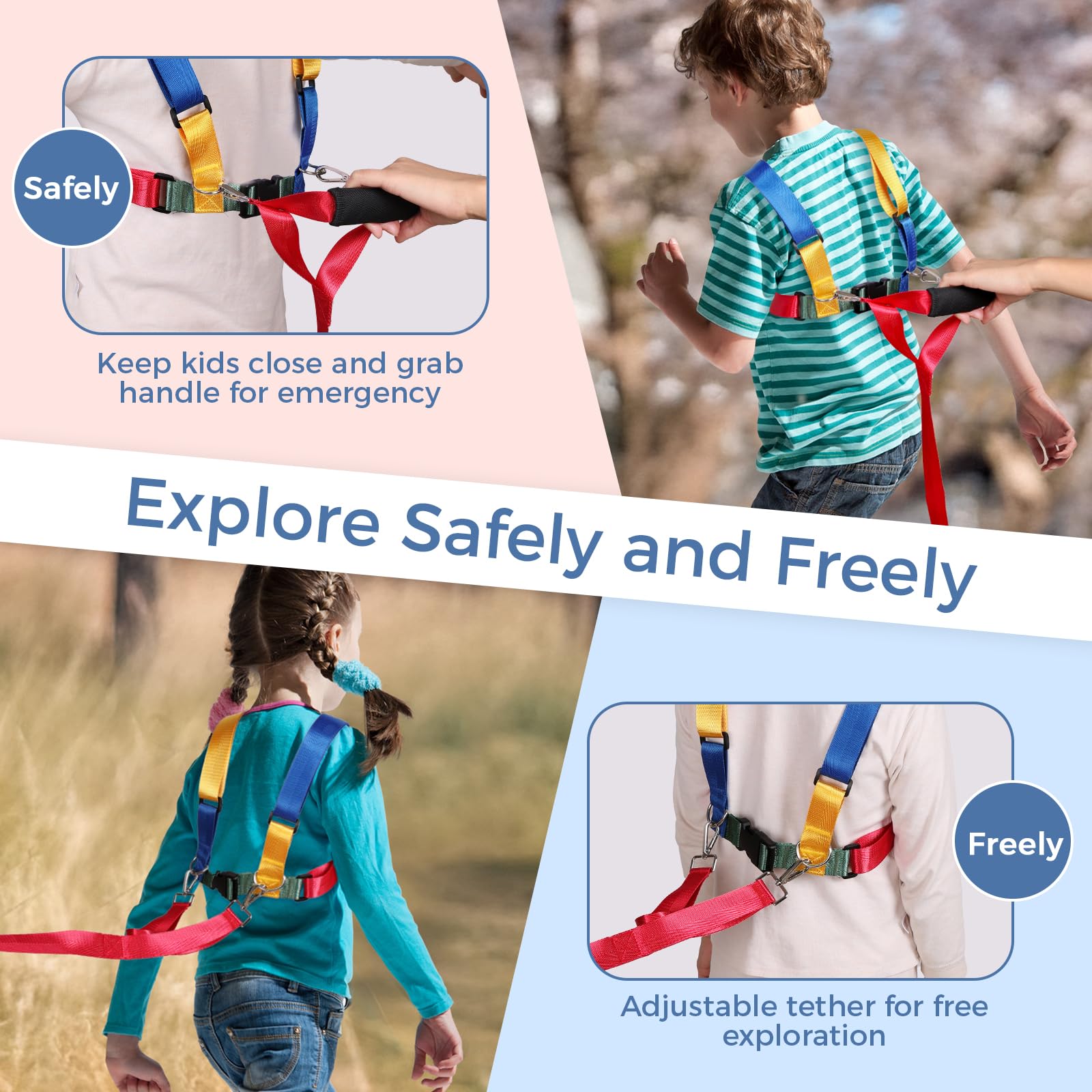 Special Needs Tether Child Safety Walking Harness For Autism & Special  Needs - Dinosaur Chewer & Adjustable Tether Dinosaur Shaped Chewer Handle