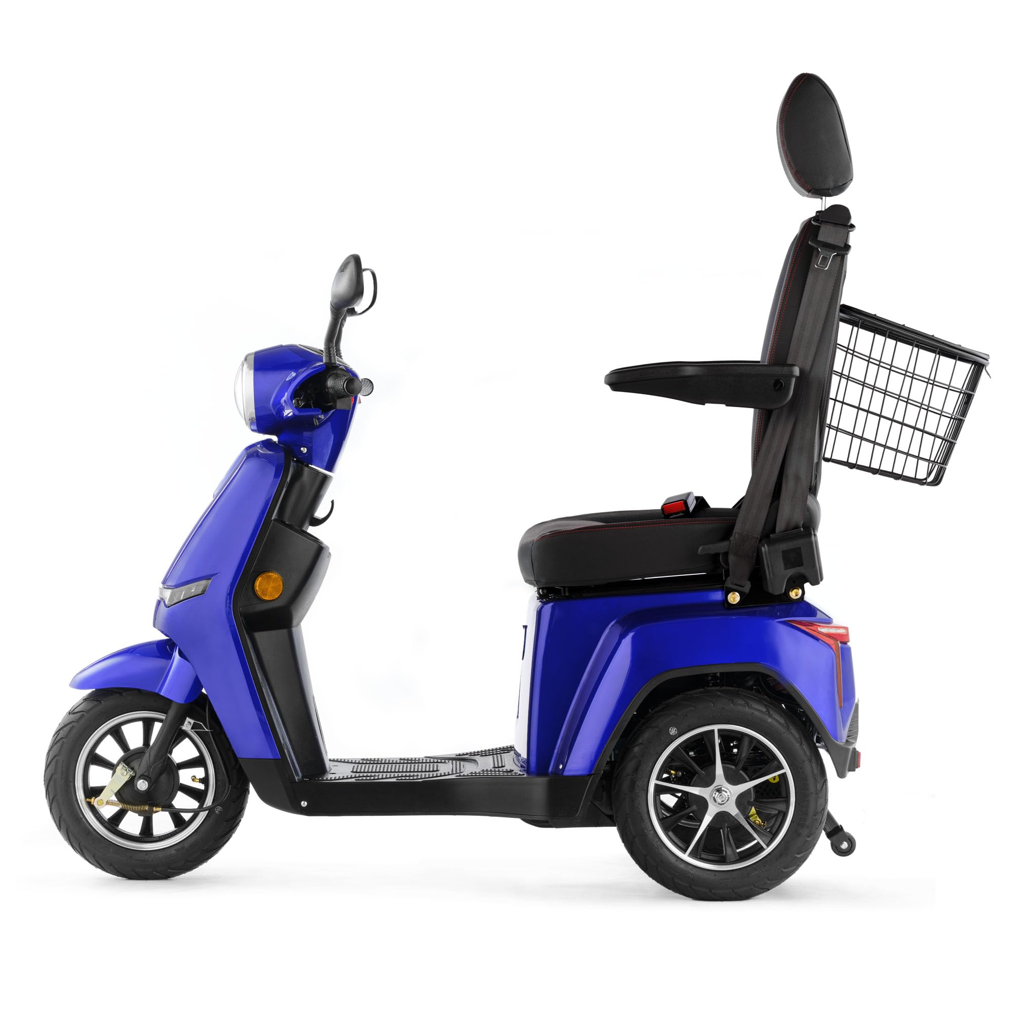 VELECO TURRIS 3 Kołowy Skuter Elektryczny z Siedzeniem Kapitańskim 48V (BLUE)
