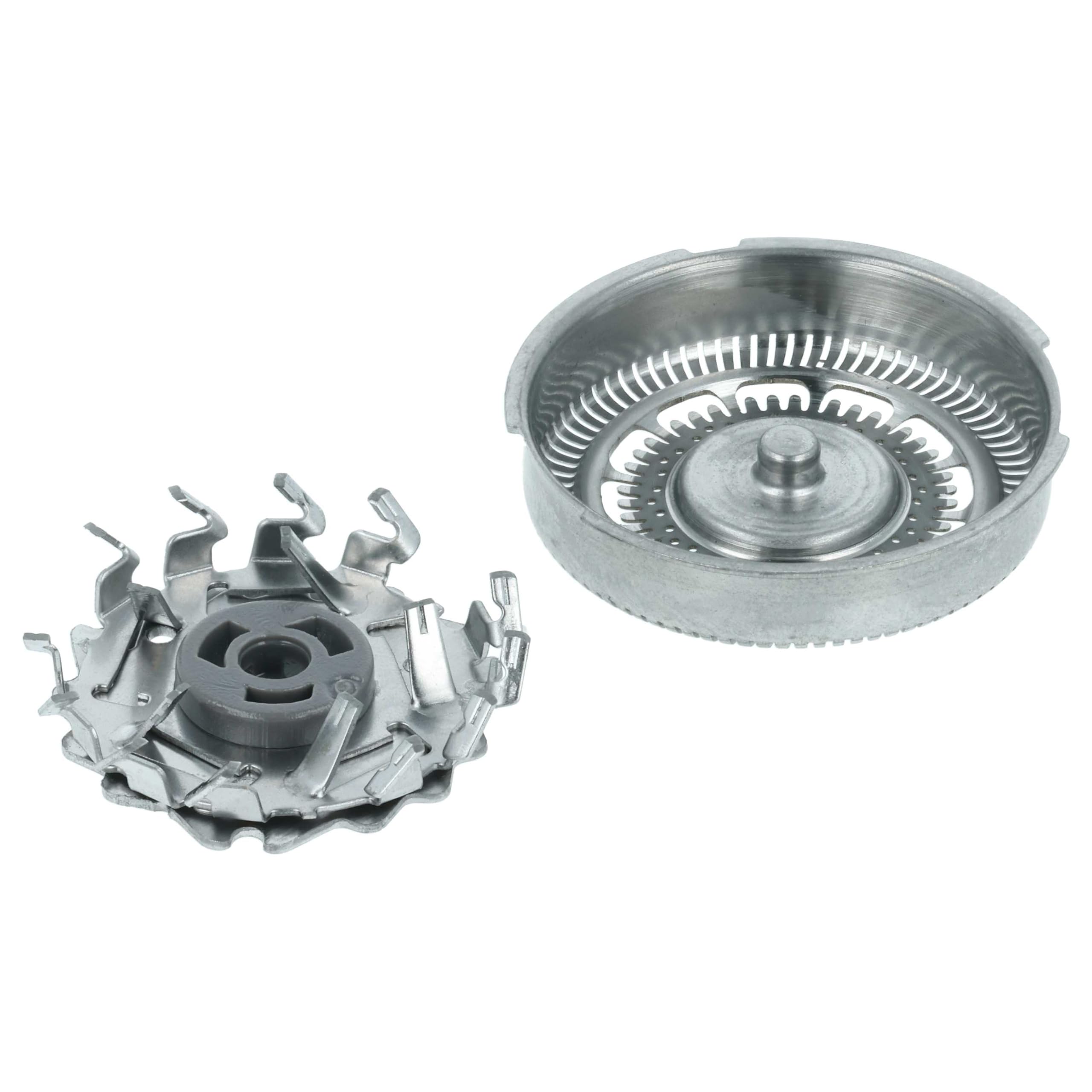vhbw 6x cabezales reemplaza Philips SH70/50, SH70/60, SH70, SH71, SH71/50 para máquina de afeitar, plata