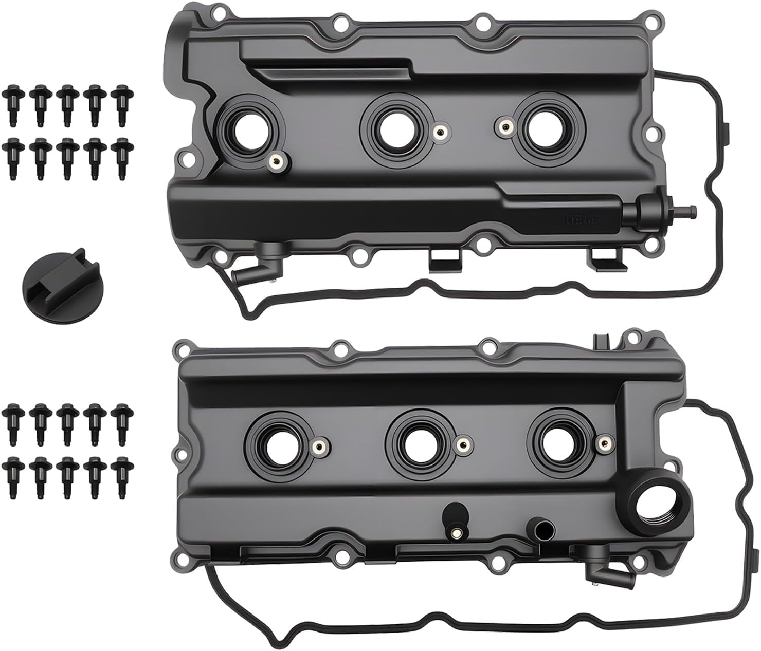 Engine Valve Cover Compatible with Frontier Pathfinder Xterra 2005-2019, Compatible with NV1500 NV2500 NV3500 2012-2019 13264-EA200 13264-EA210