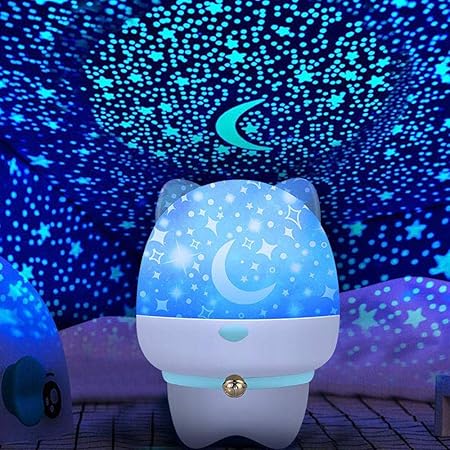 Amazon Zhenduo スタープロジェクターライト プラネタリウム 家庭用 星空ライト 投影ランプ ベッドサイドランプ 寝かしつけ用おもちゃ 常夜灯 スターナイトライト 360度回転 投影映画 Usb充電式 赤ちゃん 子供部屋 雰囲気作り 可愛い おしゃれ恋人 星空 誕生日お祝い