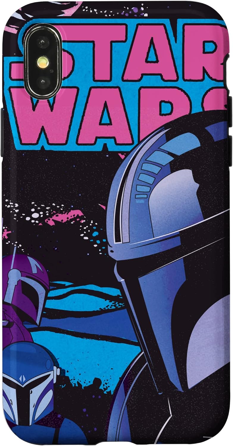 iPhone 13 Star Wars The Mandalorian Bounty Hunters Retro Comic Case