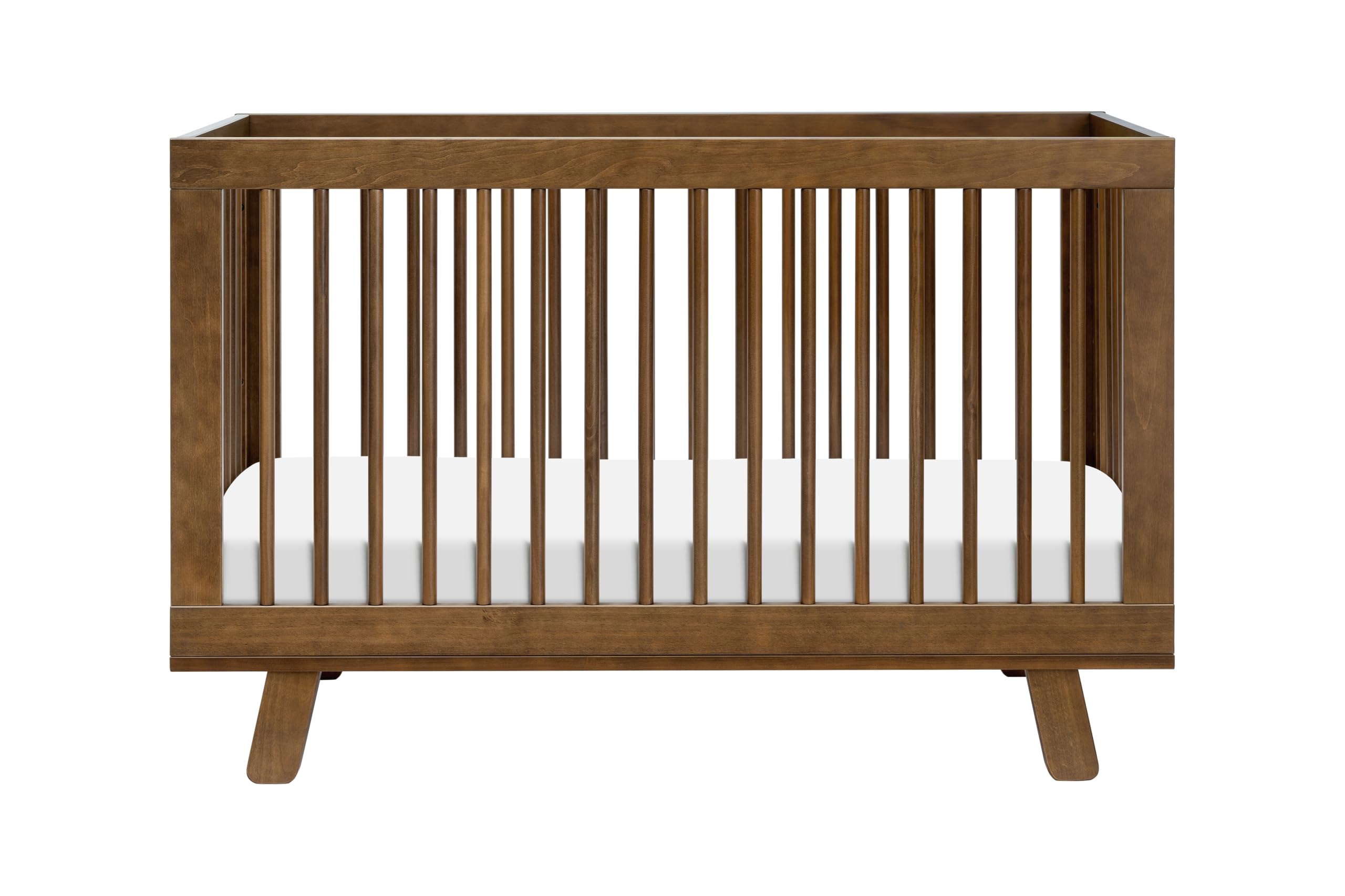 Babyletto Hudson 3-in-1 Convertible Baby Crib, Natural Walnut