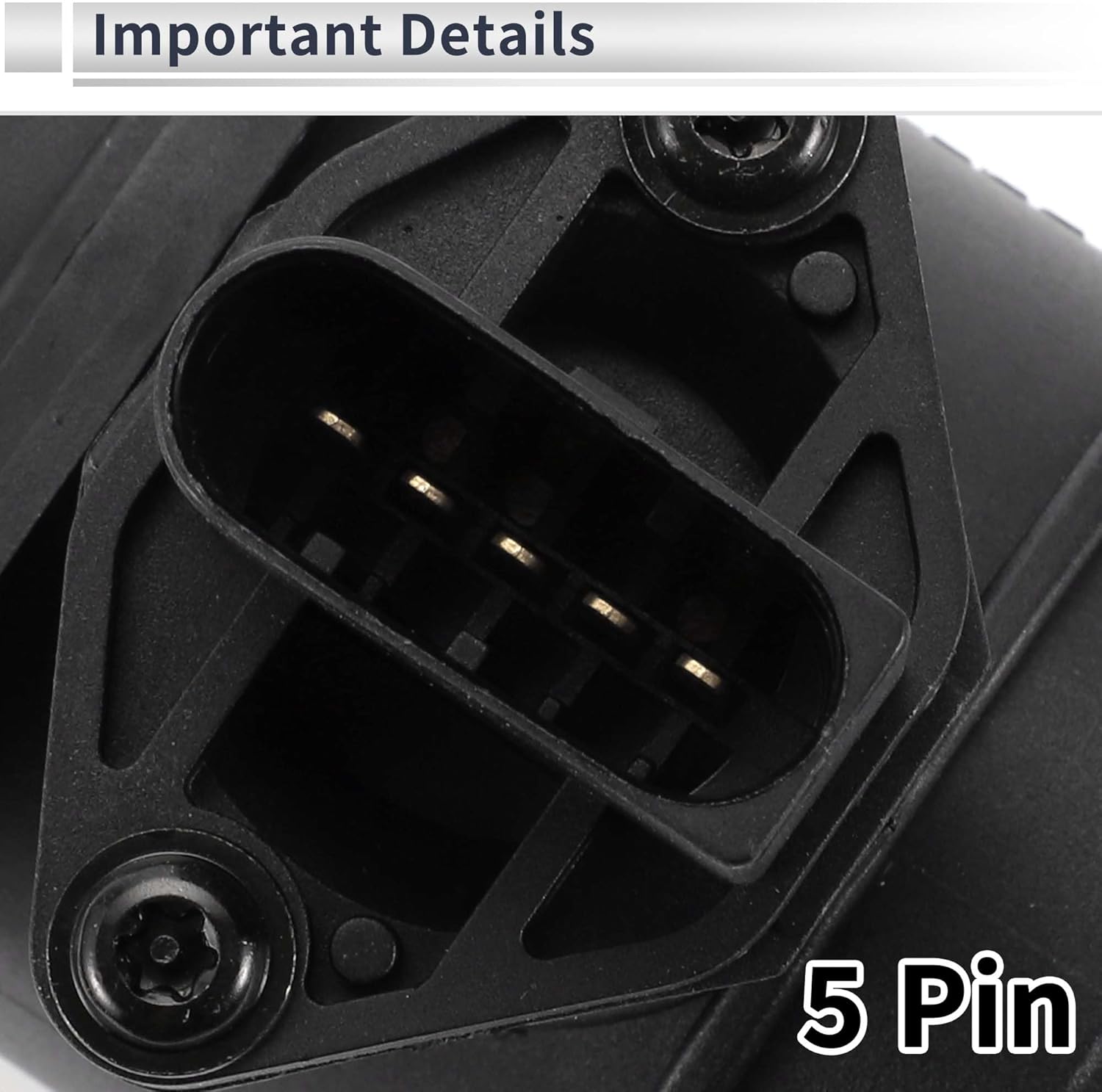 Mass Air Flow Sensor Assembly for Volkswagen Jetta 1999-2004 for Volkswagen Golf 1999-2004 Car MAF Sensor 1Pc