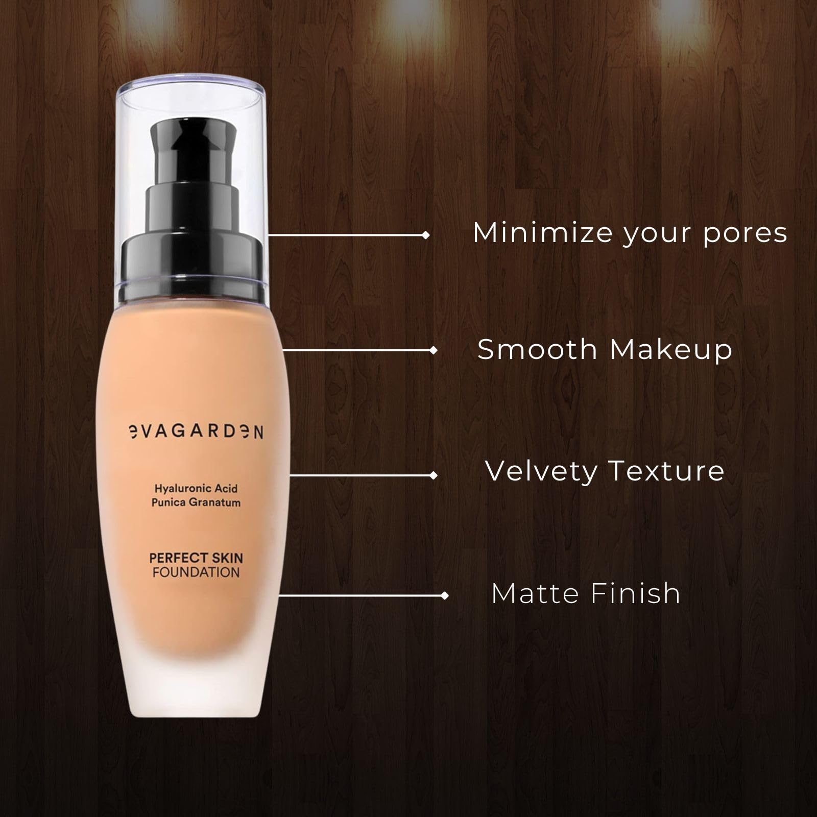 Evagarden Perfect Skin New Foundation 30 ml N°240 Butterum