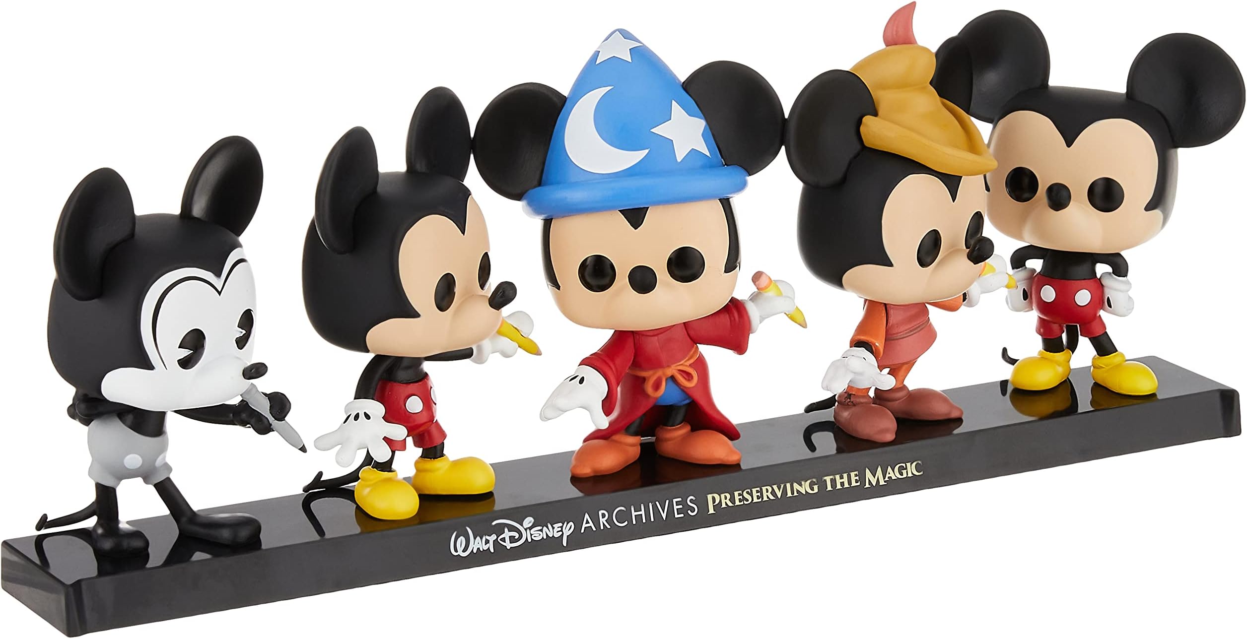 Funko Pop! Disney Archives - Mickey Mouse 5 Pack, Amazon Exclusive