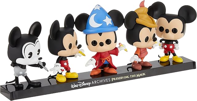 Funko Pop! Walt Disney Archives - Mickey Mouse 50th Anniversary 5-Pack One Size