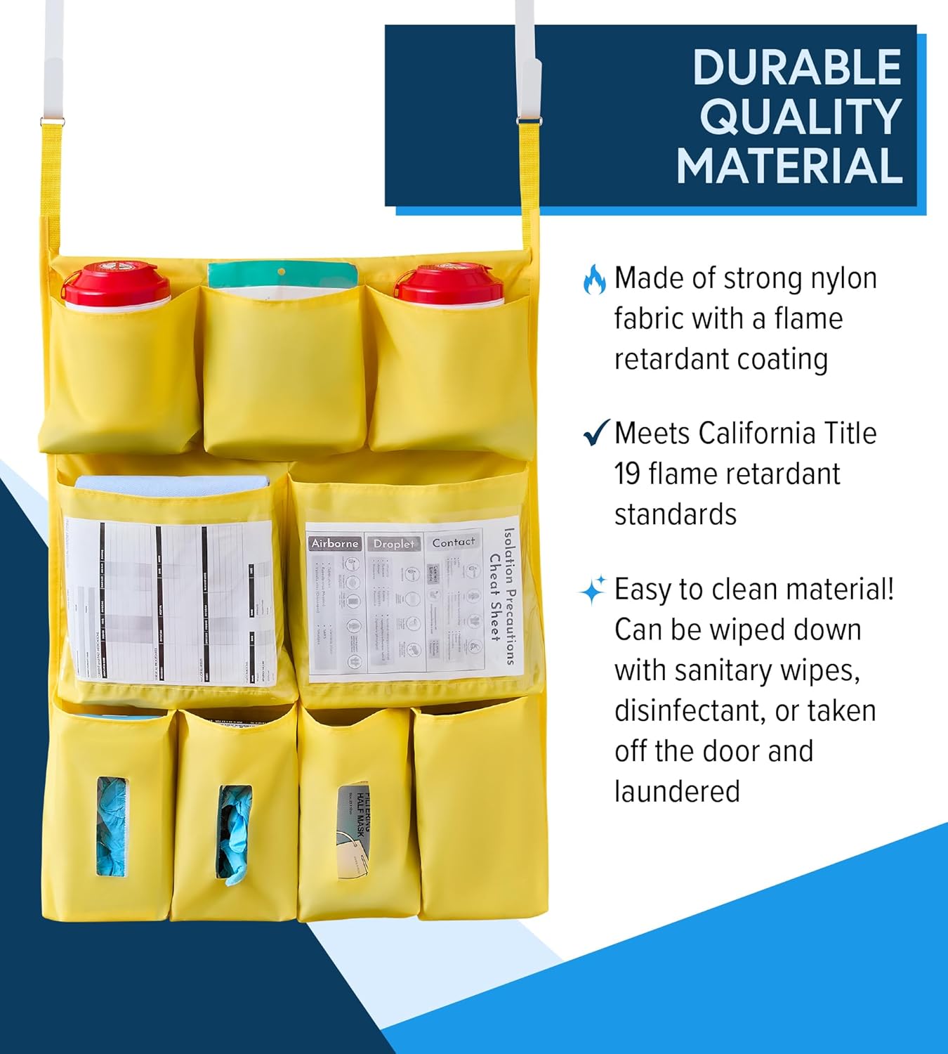 Q5 Isolation Door Caddy (Royal Blue - White)