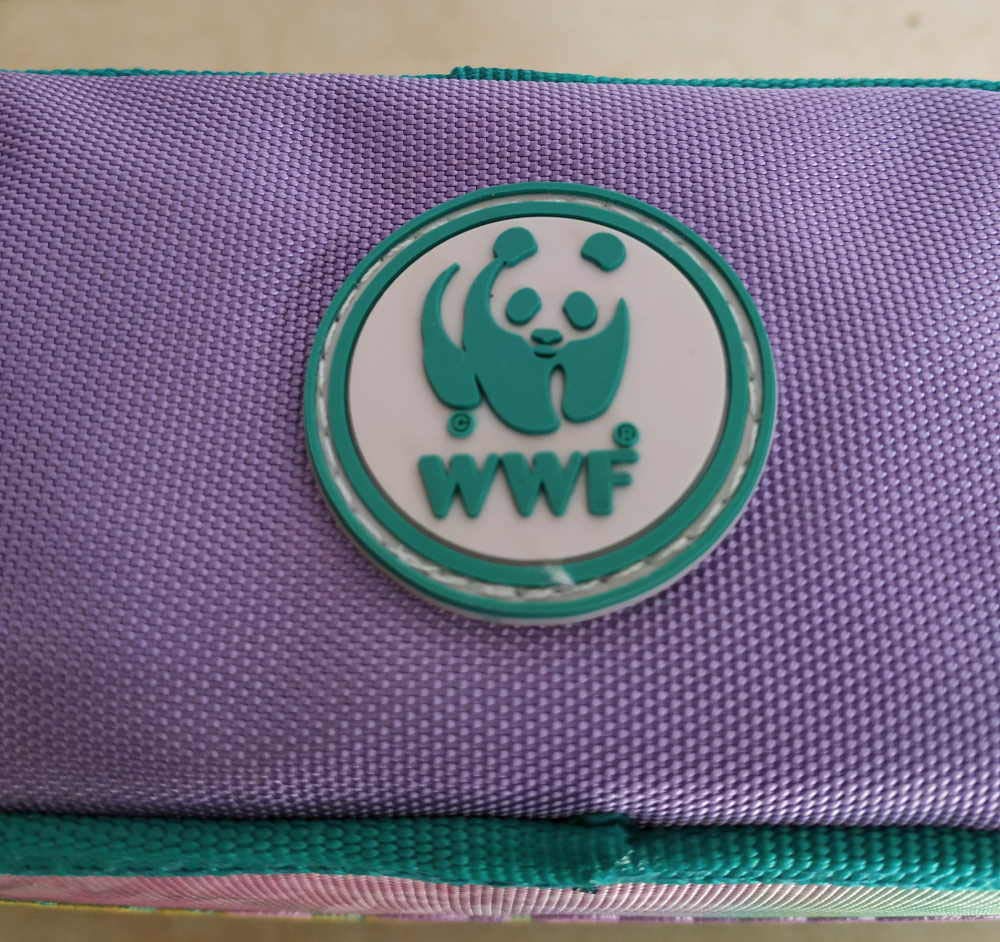 ASTUCCIO 3 ZIP WWF ORGANIZZATO COMPLETO For a Living Planet 62778