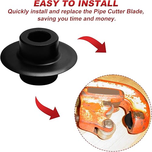 Miniatura 3 de Rueda de repuesto para cortador de tuberías 33100, para cortador de tubos Ridgid 1A y 2A pieza de repuesto para cortador de tubos de alta