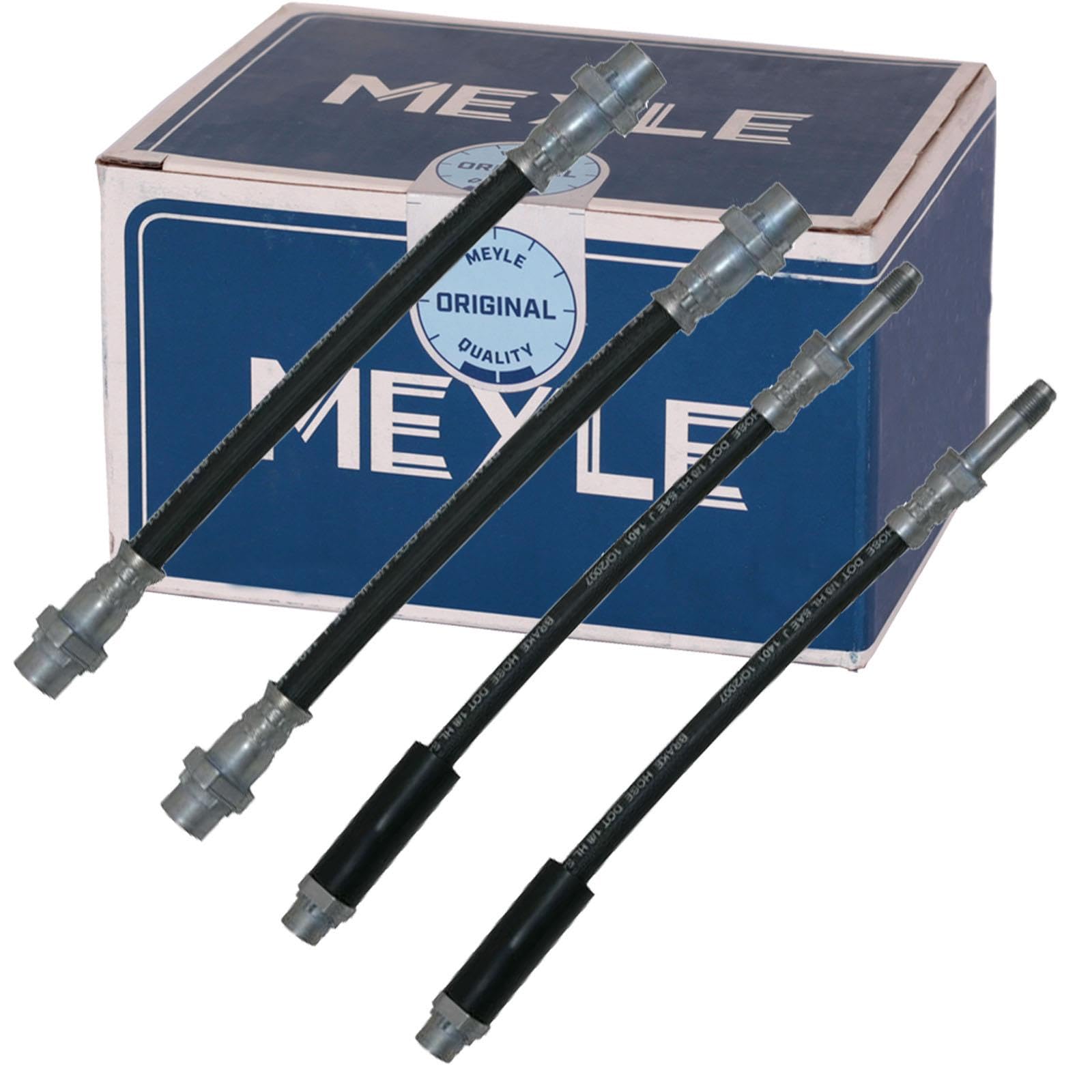 BandelOne enthält 4x Meyle Bremsschlauch hinten passend für 1er E81 E87 3er E90 E91 E92 X1 E84