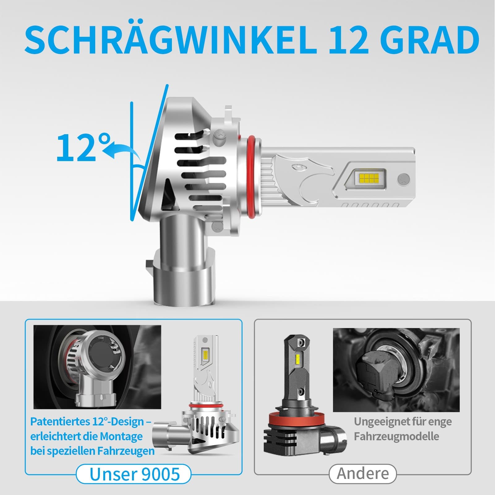 HB3 9005 Halogen Lampe 12V 55W 6000K Fernlicht Abblendlicht