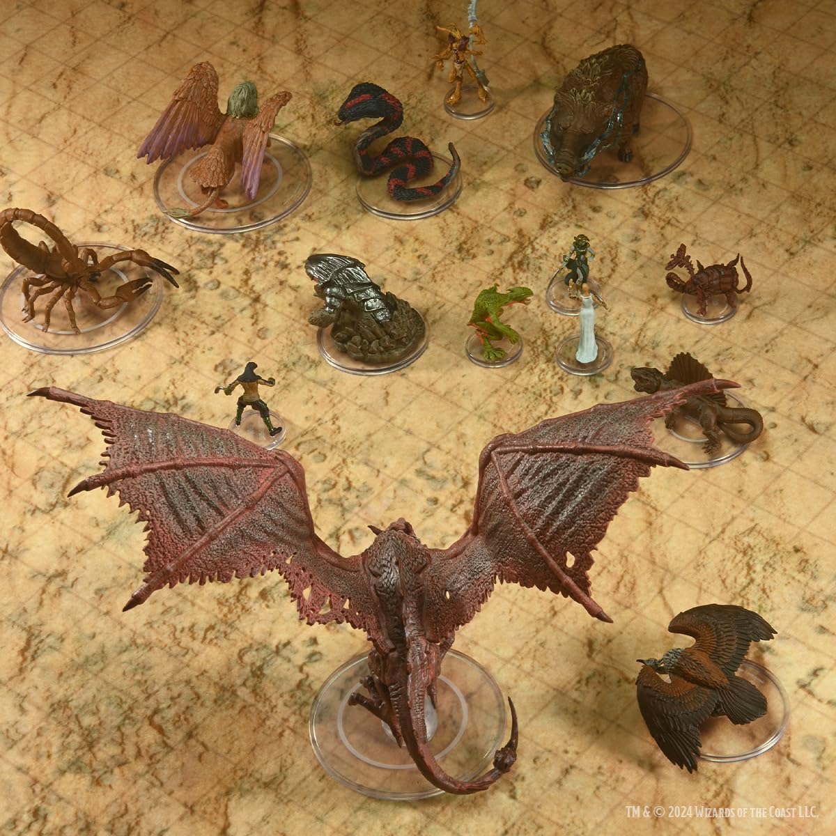 WizKids D&D Icons of The Realms: Battle Mat (Desert Battle Mat)