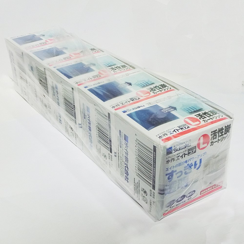 Amazon.co.jp: 水作エイトコア L 活性炭カートリッジ 5個 : ペット用品