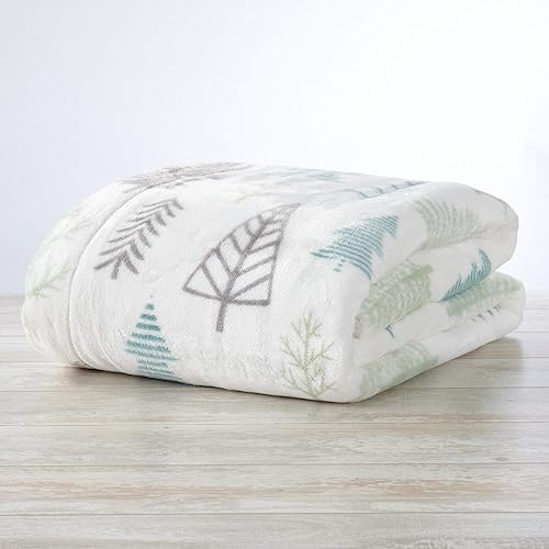 Miniatura 8 de Great Bay Home - Manta reversible de Sherpa y vellón aterciopelado Manta para cama suave cálida y mullida de vellón Colección Kinsley