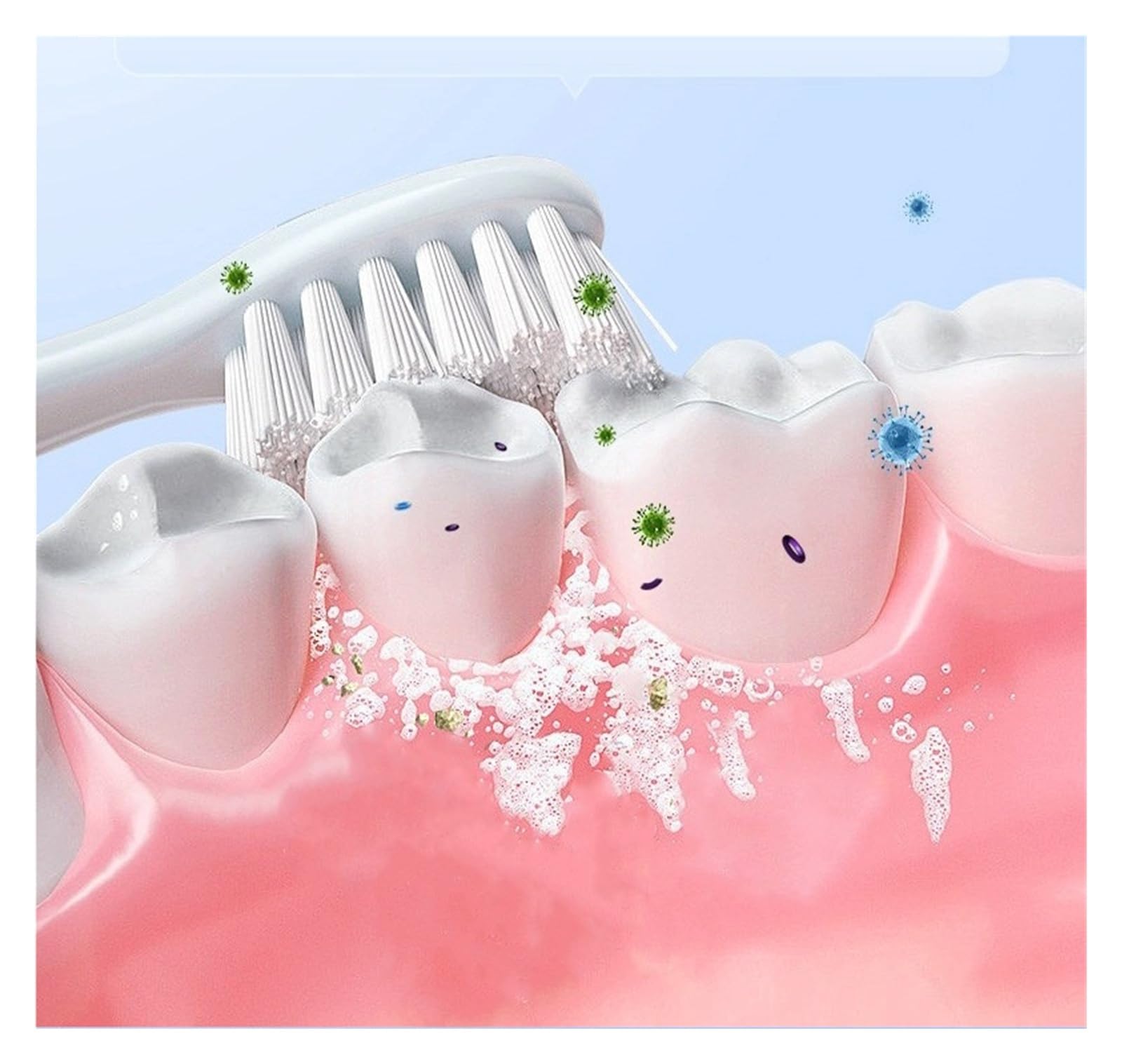 Pasta de dientes tipo bomba 280g. extracto de caviar | Textura suave. Limpia suavemente el esmalte dental. Menta for un aliento fresco. cuidado bucal(3pcs)
