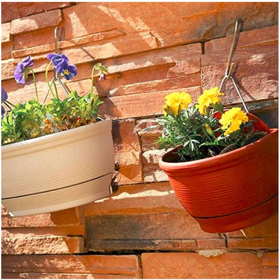 Exclusive Discount 60% Price S Shaped Hooks Gardening Tools 5.5 inch 10 Pack Heavy-Duty Stainless Steel Hanging Hanger Bearing Up to 30 KG, Plants, Kitchen Pots and Pans,Shower Curtain -Large Size