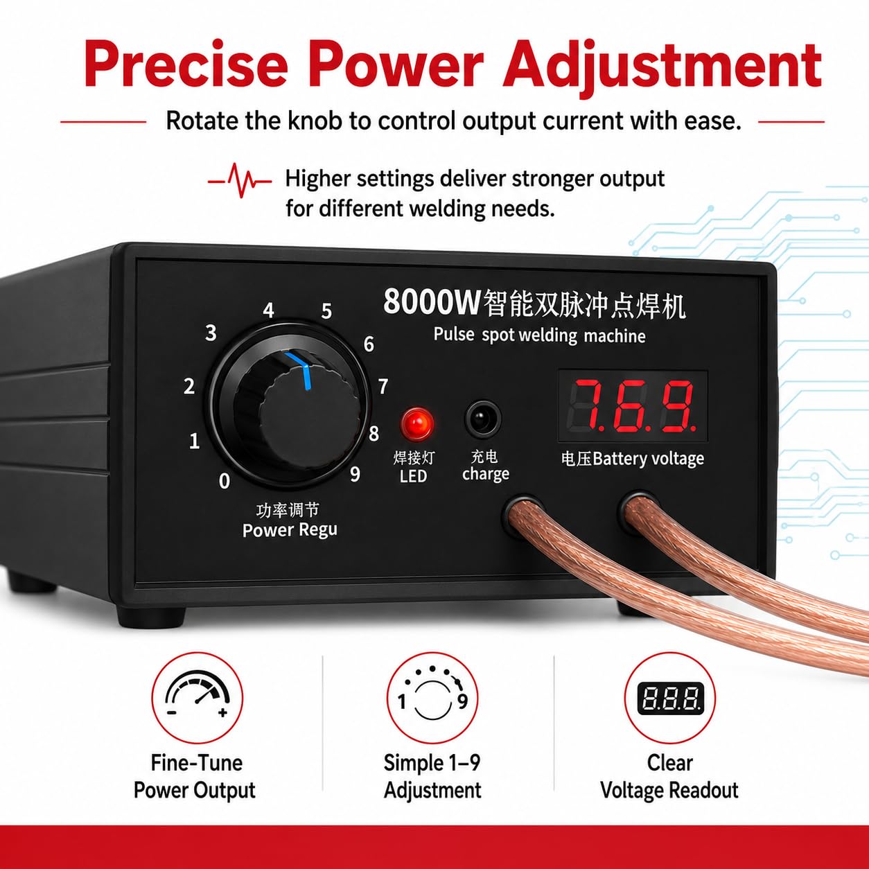 Amazon | 8000W スポット溶接機 ハンドヘルド スポット溶接機