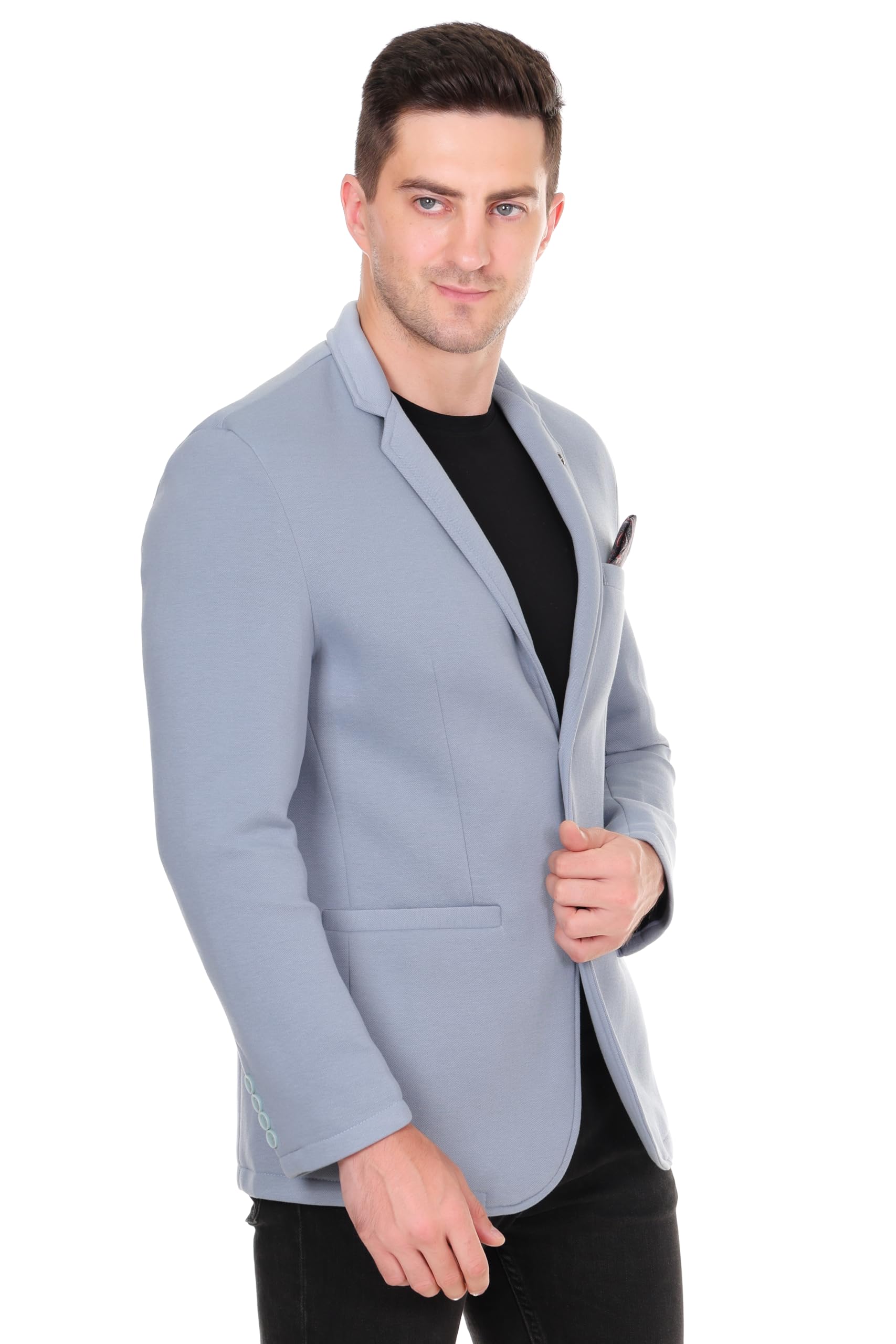 zentle Men’s Slim Fit Blazer | Stylish Casual & Formal Coat Jacket for Office, Party & Wedding-picture-40