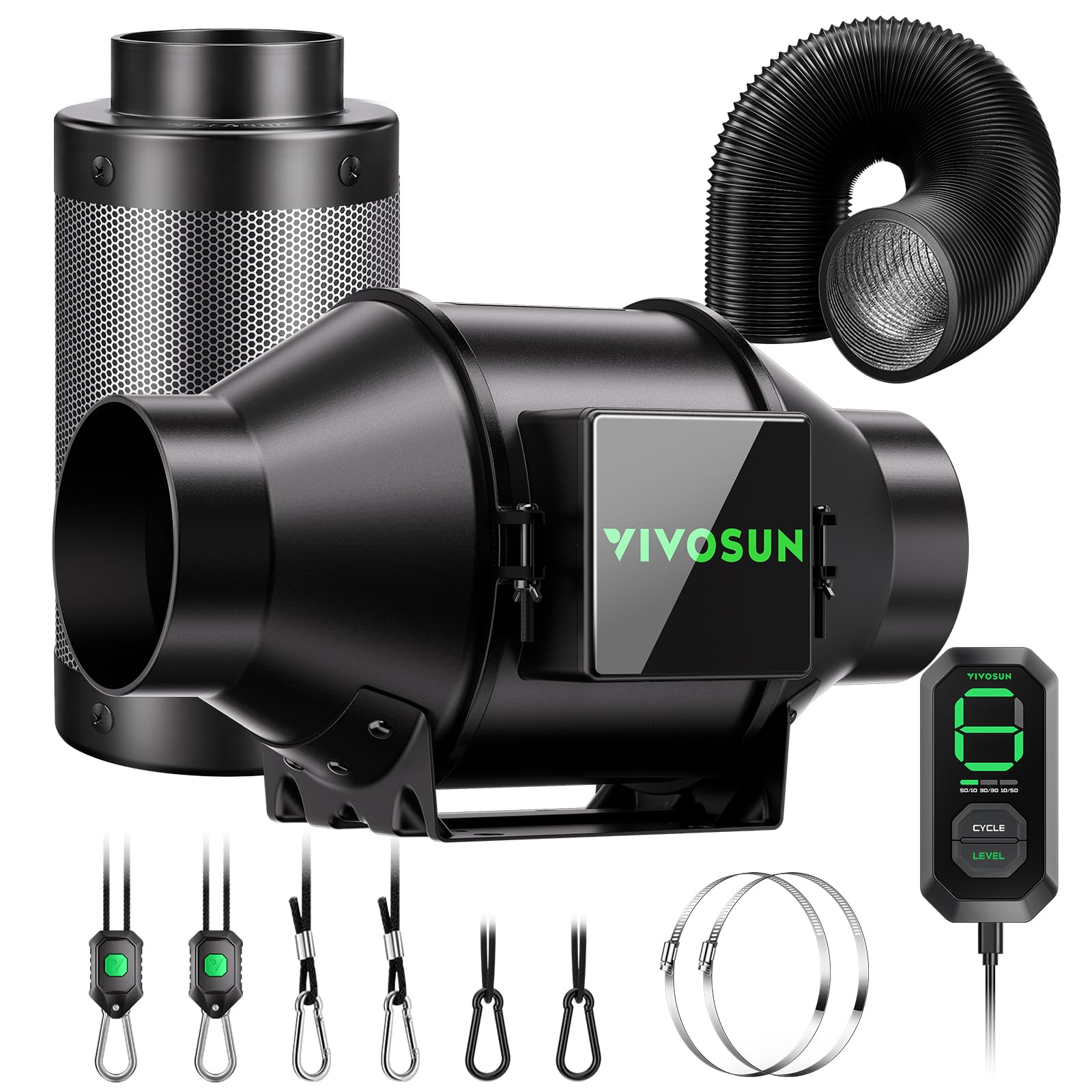 VIVOSUN Smart Air Filtration G4 Kit 4