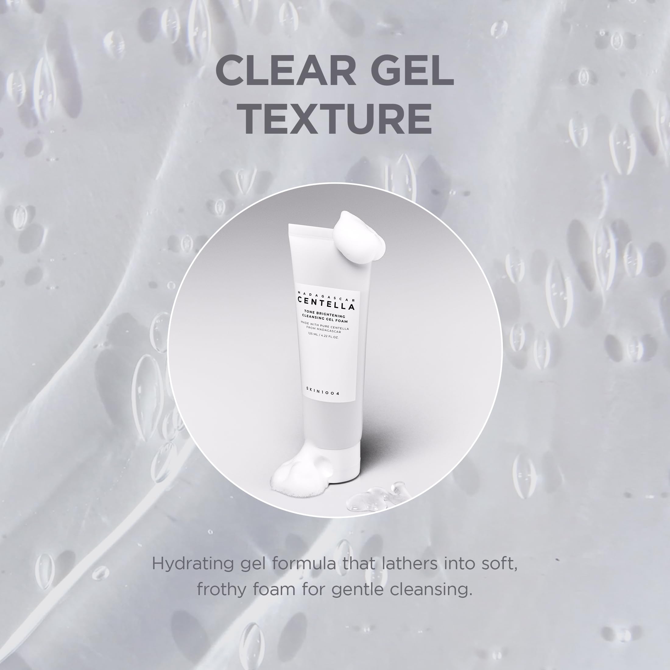 SKIN1004 Madagascar Centella Tone Brightening Cleansing Gel Foam