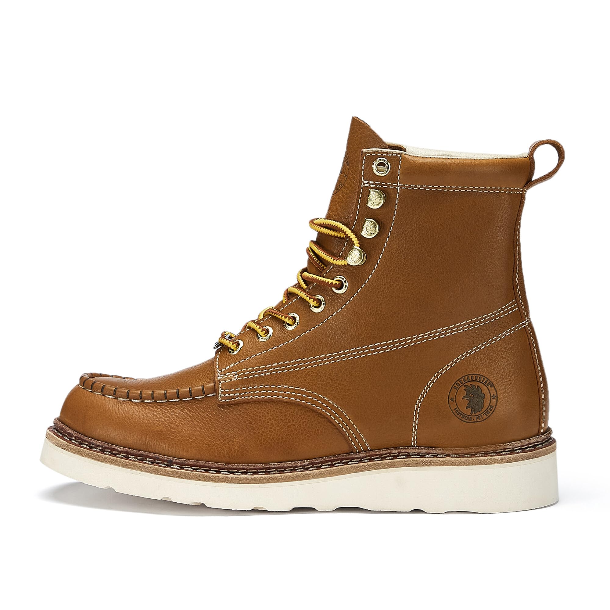 ROCKROOSTER Comfort Moc Toe Boot