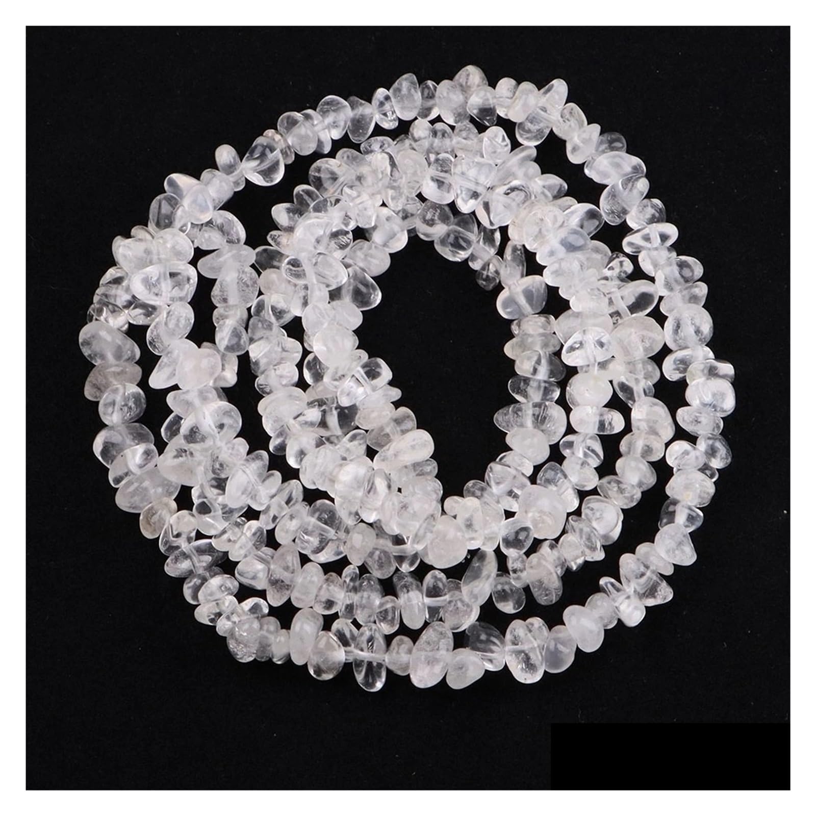 Perles de gravier en pierre naturelle malachite pour créer vos bracelets bohèmes