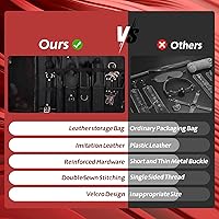 Vista 11 de Utimi Under The Bed Bondage Restraints Sistema negro