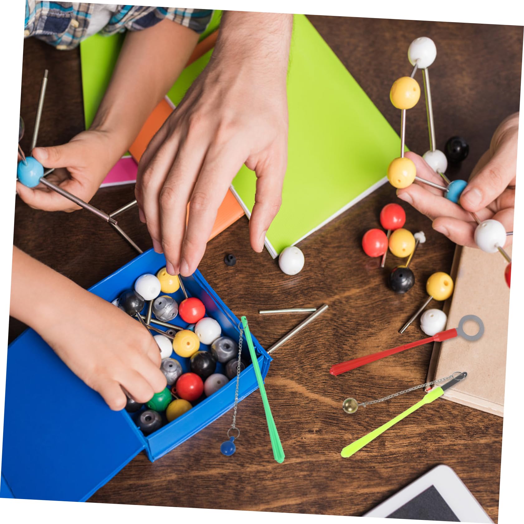 TOPBATHY Kit D'expérimentation Dilatation Thermique Réutilisable pour Billes en Cuivre Plastique et Expériences Scientifiques L'école Primaire