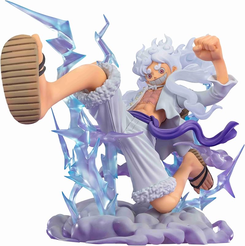 TAMASHII NATIONS - One Piece - [Extra Battle] Monkey D. Luffy -Gear 5 Gigant-, Bandai Spirits FiguartsZERO Collectible Figure