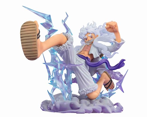 TAMASHII NATIONS - One Piece - [Extra Battle] Monkey D. Luffy -Gear 5 Gigant-, Bandai Spirits FiguartsZERO Collectible Figure