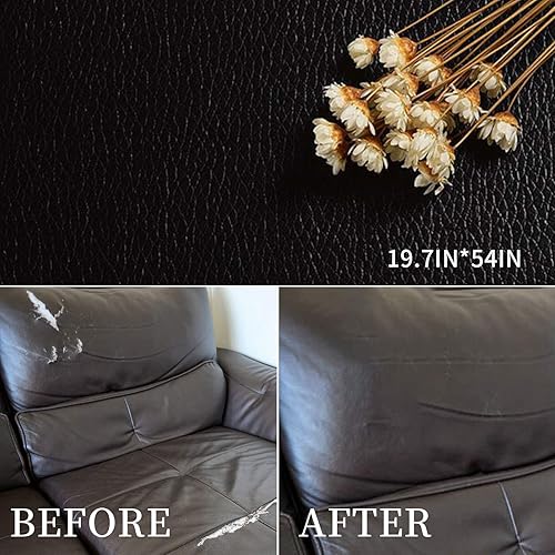 Miniatura 2 de Calcomanías autoadhesivas de cuero para sofá calcomanías de reparación de cuero de simulación utilizadas en sofás muebles asientos del conductor
