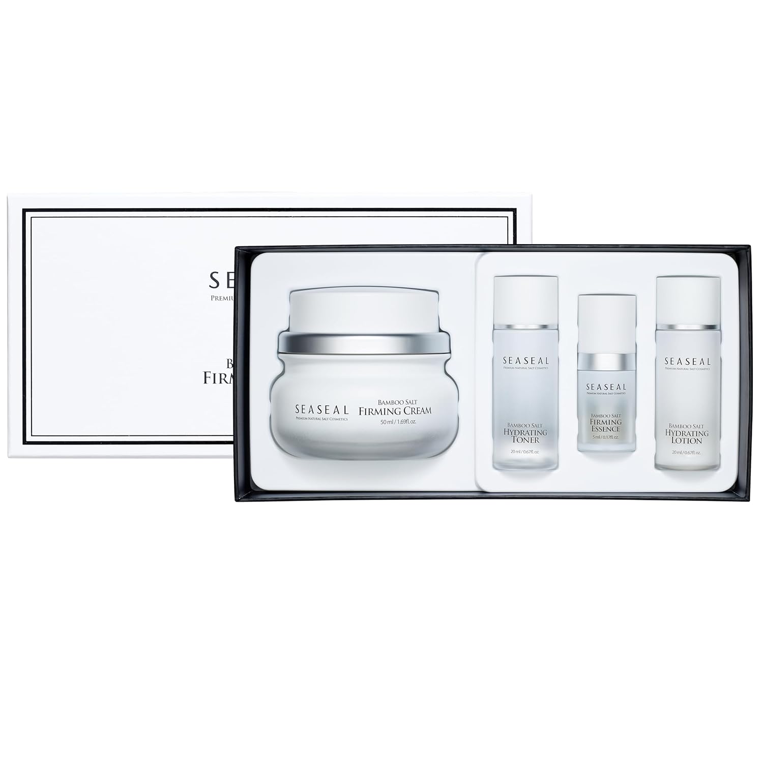 Seaseal BAMBOO SALT Firming Cream with Korea’s 9X Baked Bamboo Salt, Hydrating Moisturizing and Nourishing, Firming with Rich texture, Paraben-Free Seaseal BAMBOO SALT Firming Cream with Korea’s 9X Baked Bamboo Salt, Hydrating Moisturizing and Nourishing, Firming with Rich texture, Paraben-Free